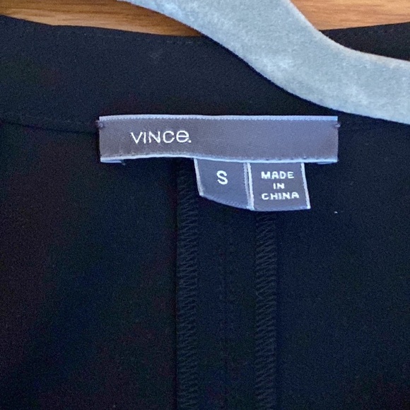 Vince Women’s Black Button Up Dress Size S - Picture 3 of 6